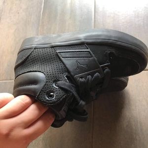 Puma children's black shoes